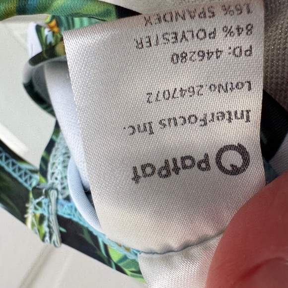 NWOT PatPat 2T Girls Tropical Hi Rise Bikini Swimsuit Bottom - Picture 5 of 5